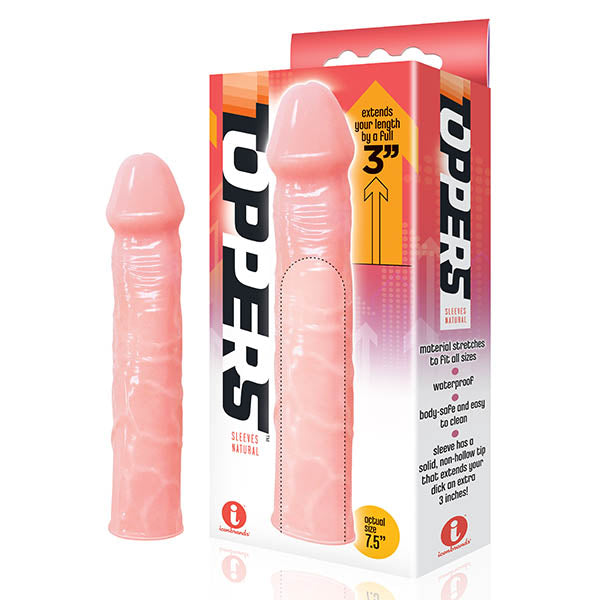 The 9's Toppers – 7.6 cm Penis Extension Sleeve > Sex Toys For Men > Penis Sleeves - Tophatter Daily Deals