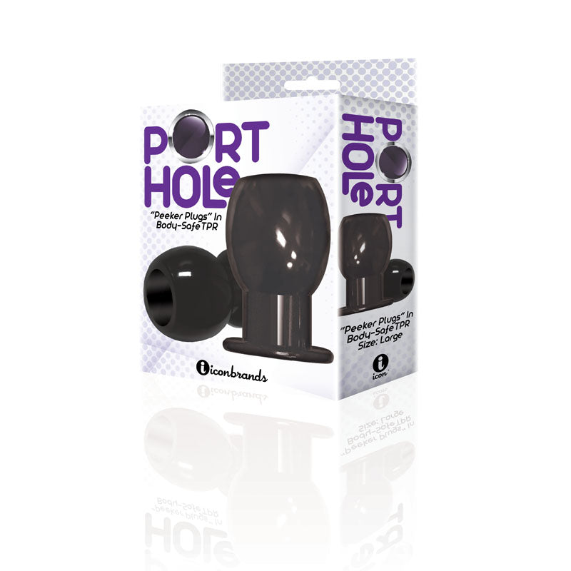 The 9's Port Hole – Hollow Butt Plug > Anal Range > Tunnel and Stretchers - Tophatter Daily Deals