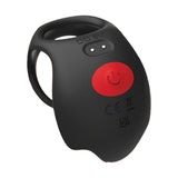 Red Dot V3 (Black/Red) – Remote-Controlled Vibrating Cock Ring > Sex Toys > Remote Control Toys - Tophatter Daily Deals