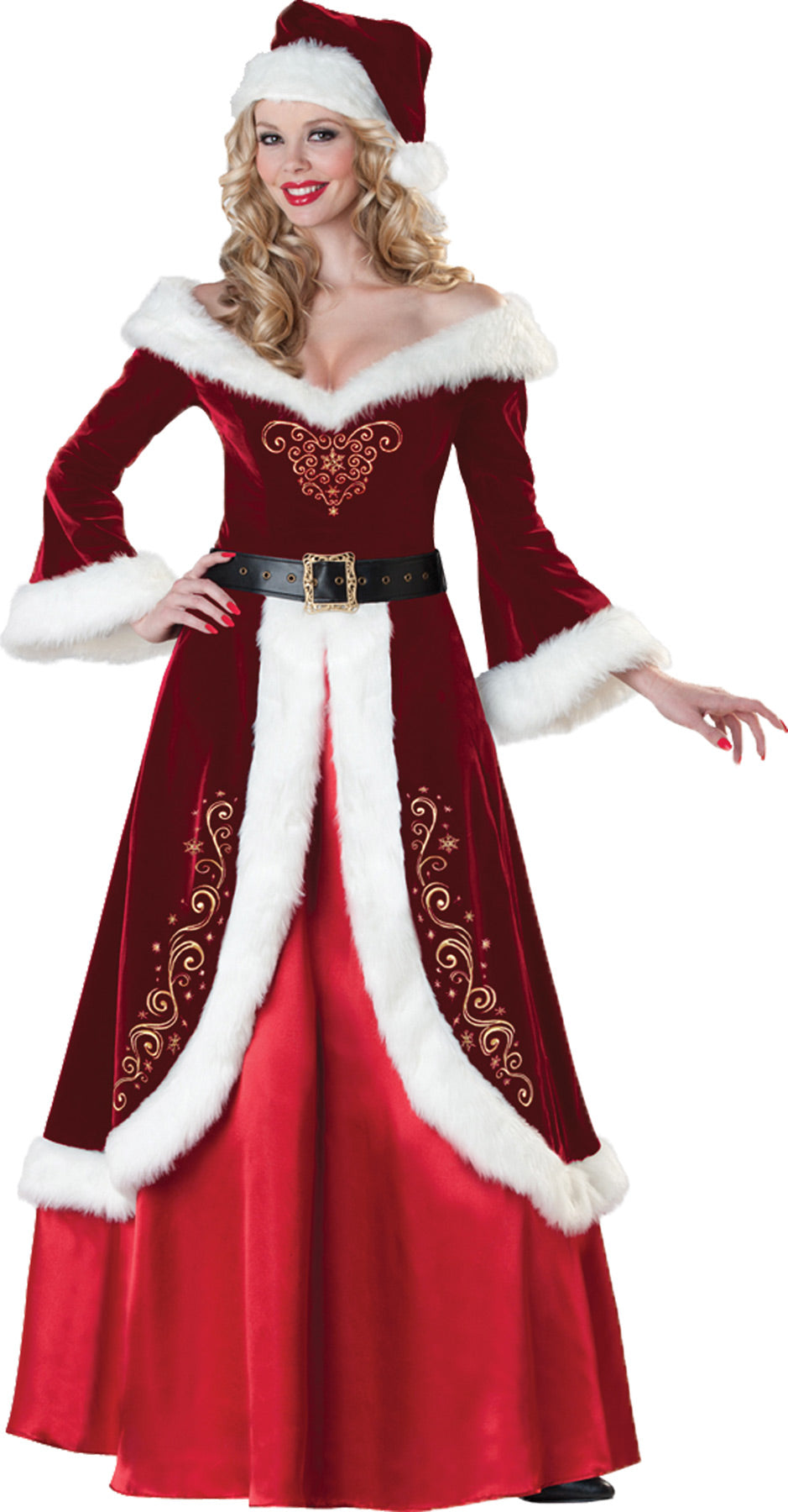 Women's Mrs. St. Nick Costume Womens Halloween Costumes - Tophatter Daily Deals