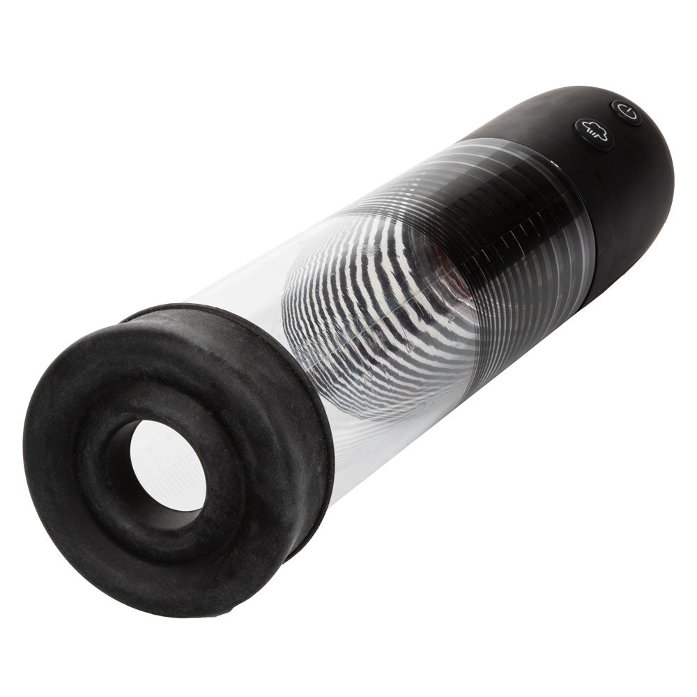Optimum Series EZ Pump Kit with Ultra-Soft Dual Silicone Ring, Black and Clear > Pumps > Penis Pumps Electric - Tophatter Daily Deals