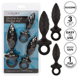 Silicone Anal Probe Kit – 3 Piece Graduated Anal Plug Set > Anal Range > Butt Plug Kits - Tophatter Daily Deals