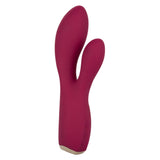 Uncorked Cabernet Dual Massager in Deep Wine Red with 10 Speeds and Silicone Vibrator > Vibrators > Ladies > Rabbit - Tophatter Daily Deals