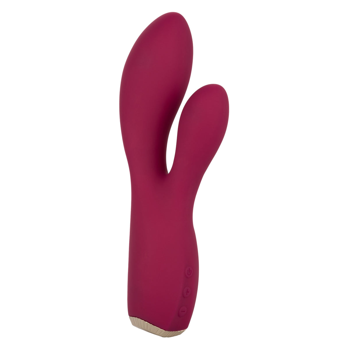 Uncorked Cabernet Dual Massager in Deep Wine Red with 10 Speeds and Silicone Vibrator > Vibrators > Ladies > Rabbit - Tophatter Daily Deals
