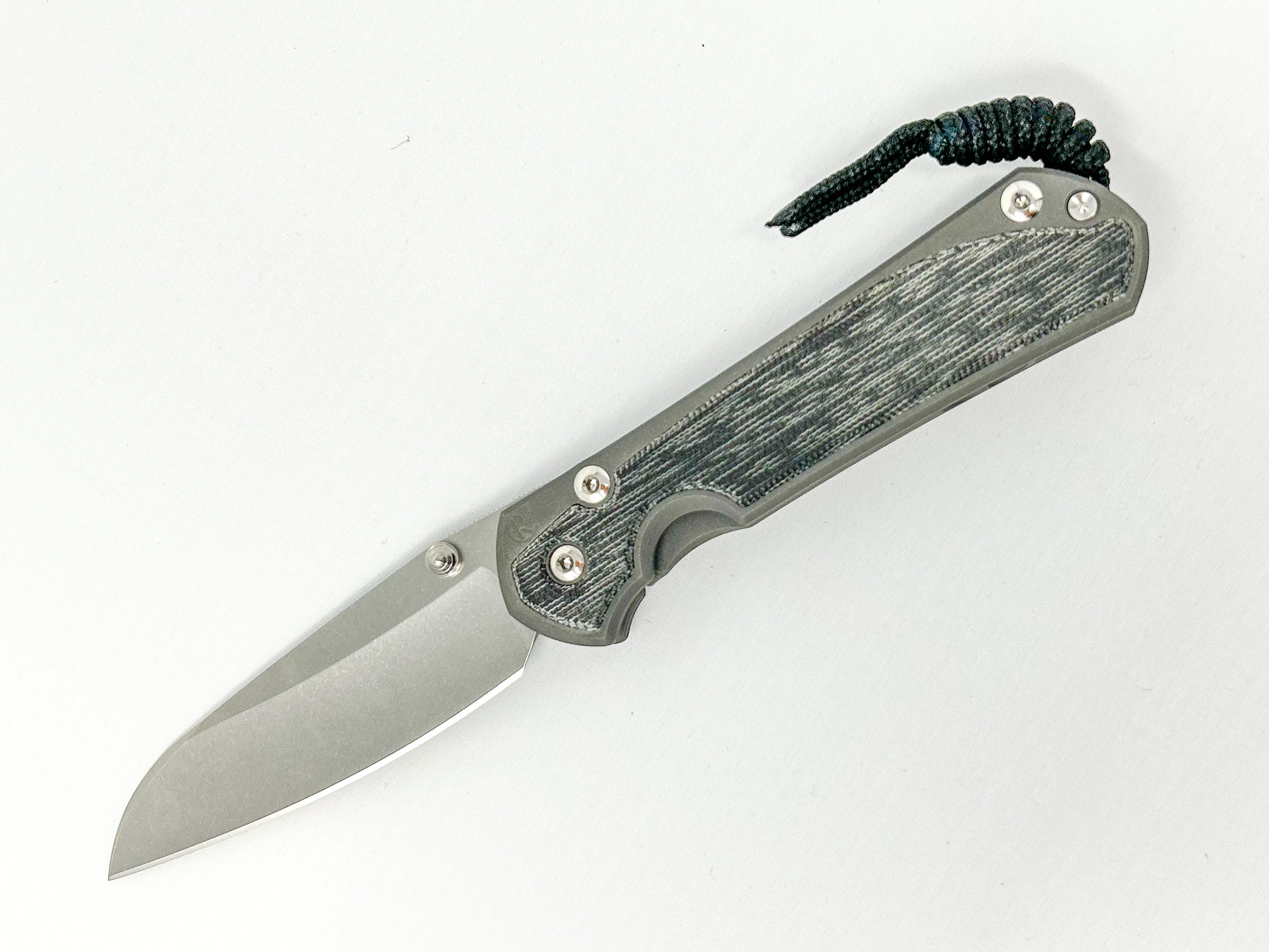 Chris Reeve Knives Large Sebenza 31 - Black Canvas Micarta Inlay - Insingo - L31-1220 FOLDING KNIVES - Tophatter Daily Deals