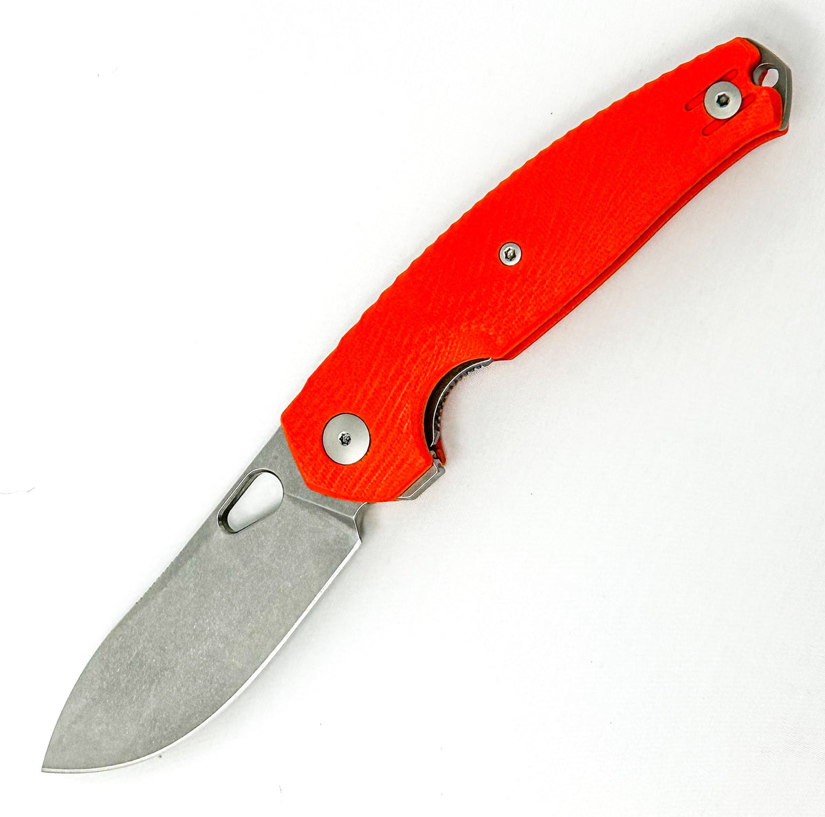 GiantMouse ACE Jagt - Liner Lock - Orange G10 - CPM-MagnaCut Collectors - Tophatter Daily Deals