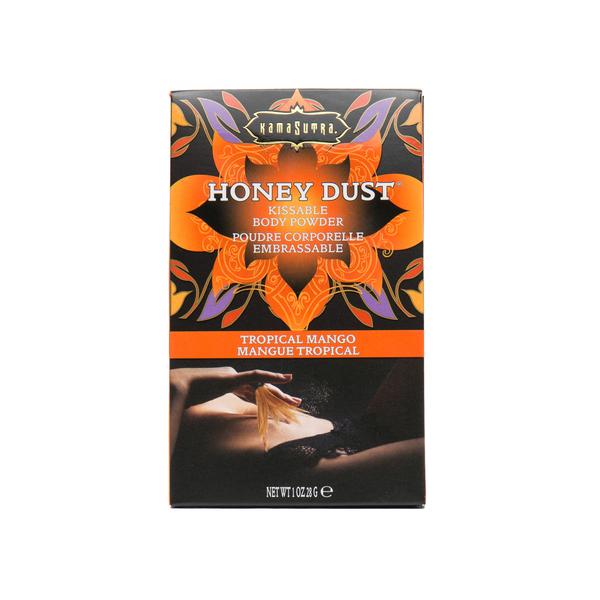 Honey Dust Body Powder (1oz) Tropical Mango Kissable Scented Body Powder - Tophatter Daily Deals