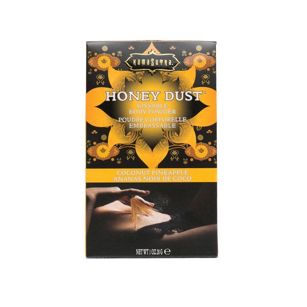 Honey Dust Body Powder (1oz) Coconut Pineapple Kissable Scented Body Powder - Tophatter Daily Deals