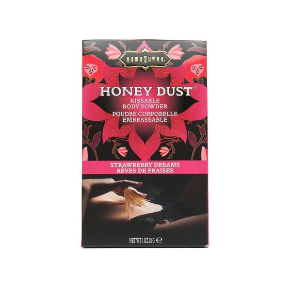 Honey Dust Body Powder (1oz) Strawberry Dreams Kissable Scented Body Powder - Tophatter Daily Deals
