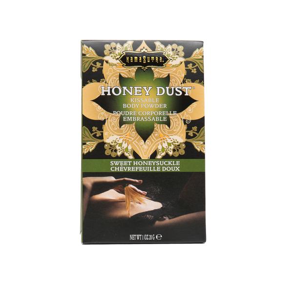 Honey Dust Body Powder (1oz) Sweet Honeysuckle Kissable Scented Body Powder - Tophatter Daily Deals