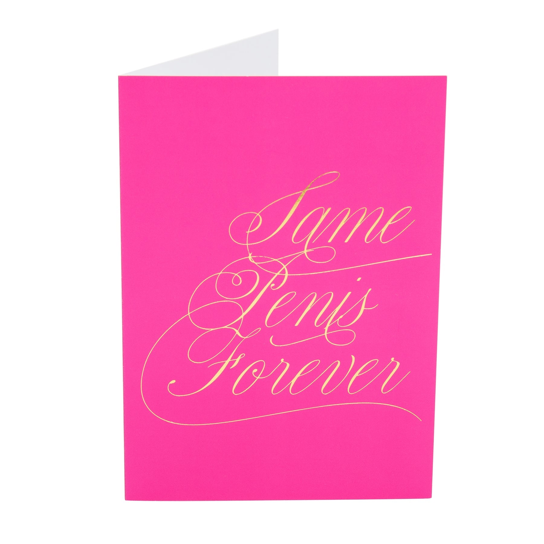 Same Penis Forever...Lucky You! Greeting Card - Tophatter Daily Deals