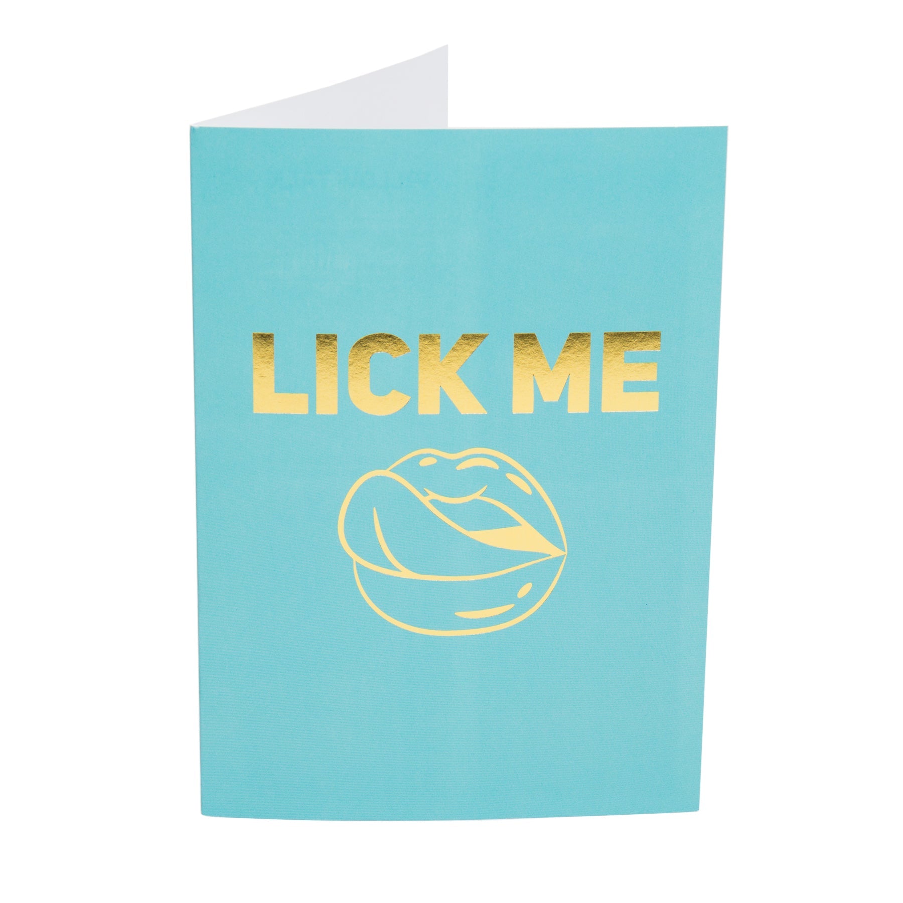 Lick Me...Please! Greeting Card - Tophatter Daily Deals