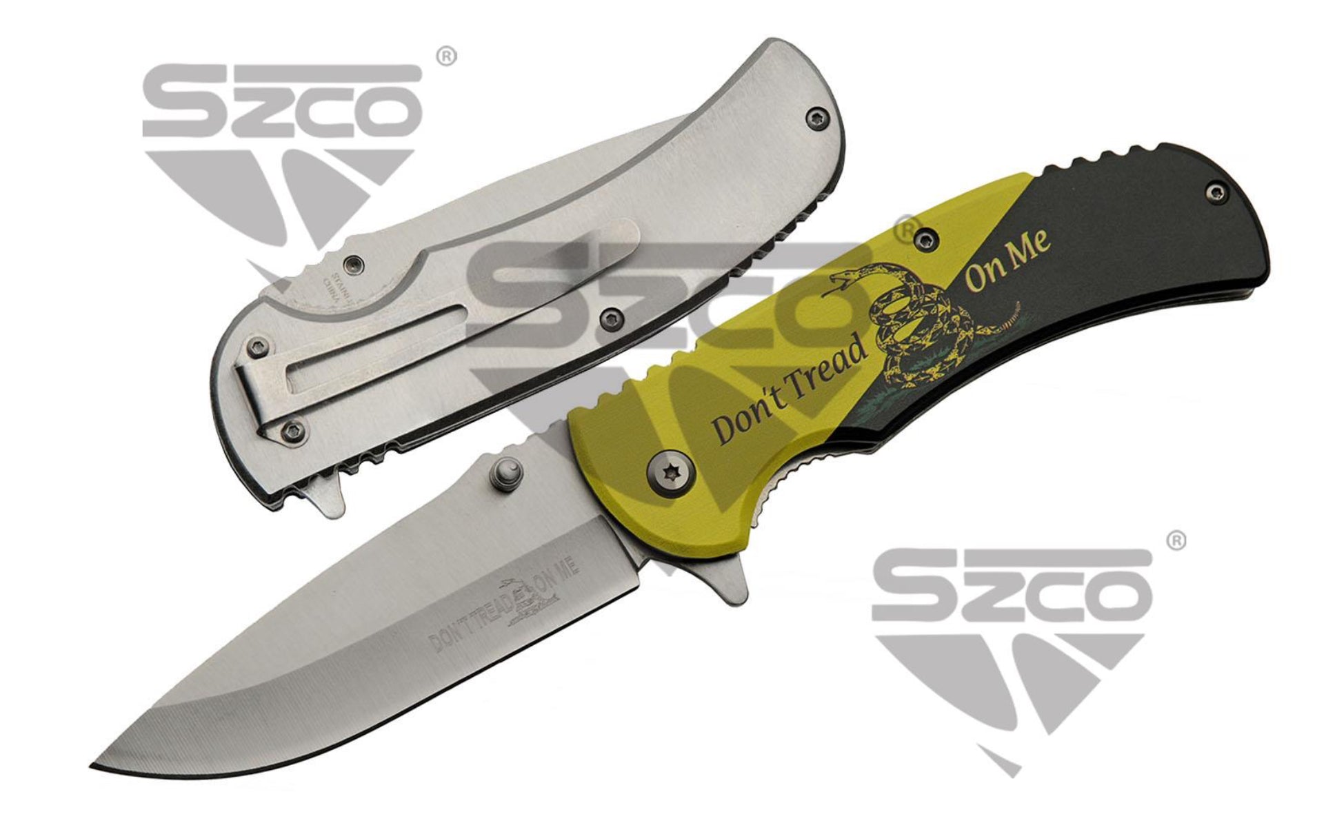 5" DONT TREAD ON ME LINER LOCK - Tophatter Daily Deals