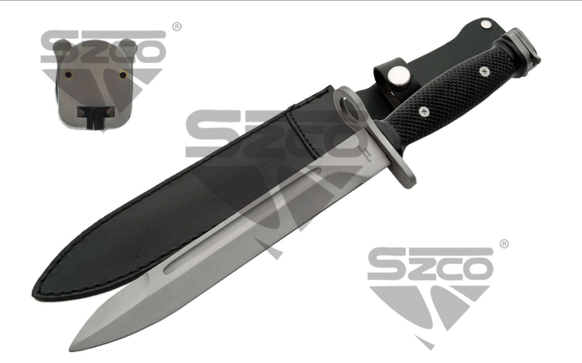 14" M16/M7 MILITARY WWII KNIFE - Tophatter Daily Deals