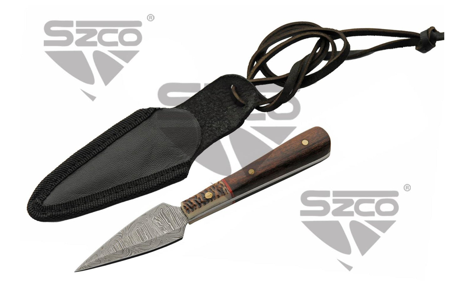 5" STAGWOOD BOSOM DAGGER - Tophatter Daily Deals