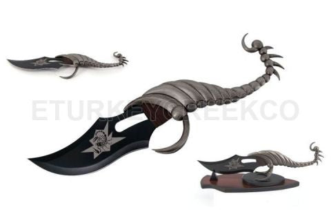 SNAKE EYE - FANTASY FIXED BLADE - Tophatter Daily Deals