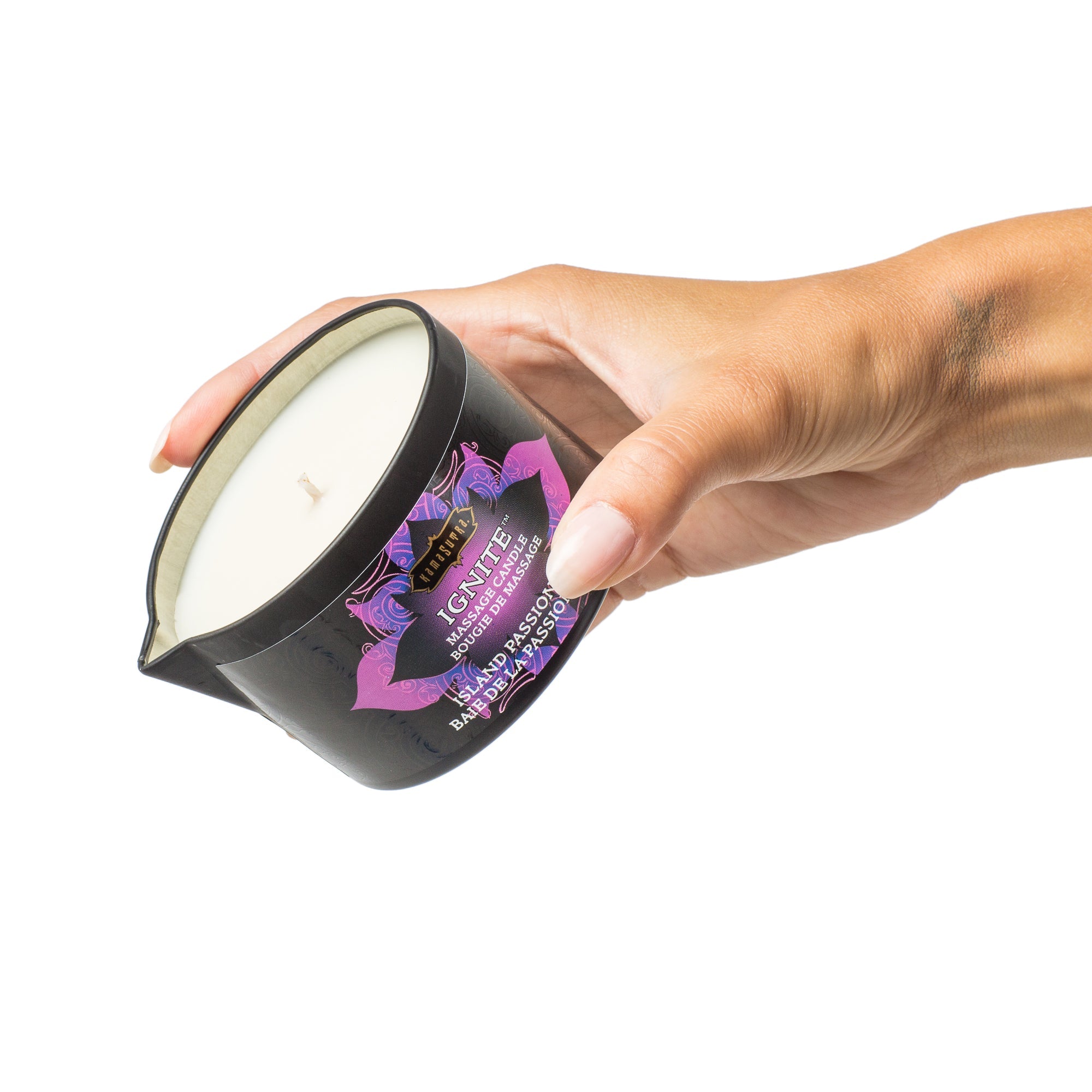 Ignite Massage Oil Candle Scented Massage Oil Candle - Tophatter Daily Deals