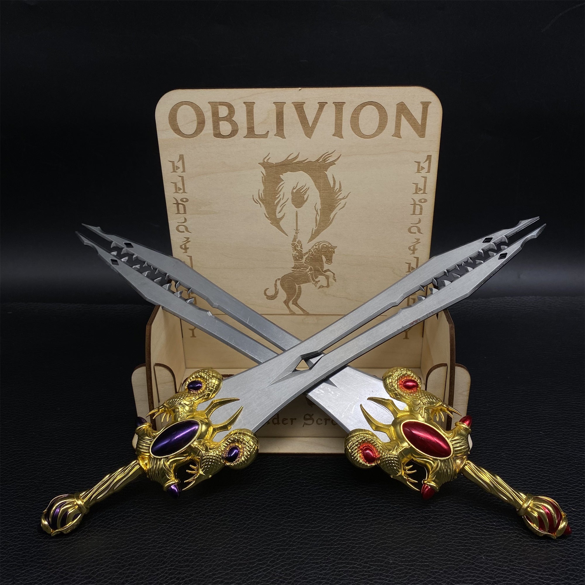 Dawnfang/Duskfang Sword Metal Replica 3 Options - Tophatter Daily Deals