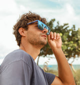 Biscayners Enid Blue Men's Sunglasses Sunglasses - Tophatter Daily Deals
