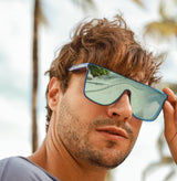 Biscayners Enid Blue Men's Sunglasses Sunglasses - Tophatter Daily Deals