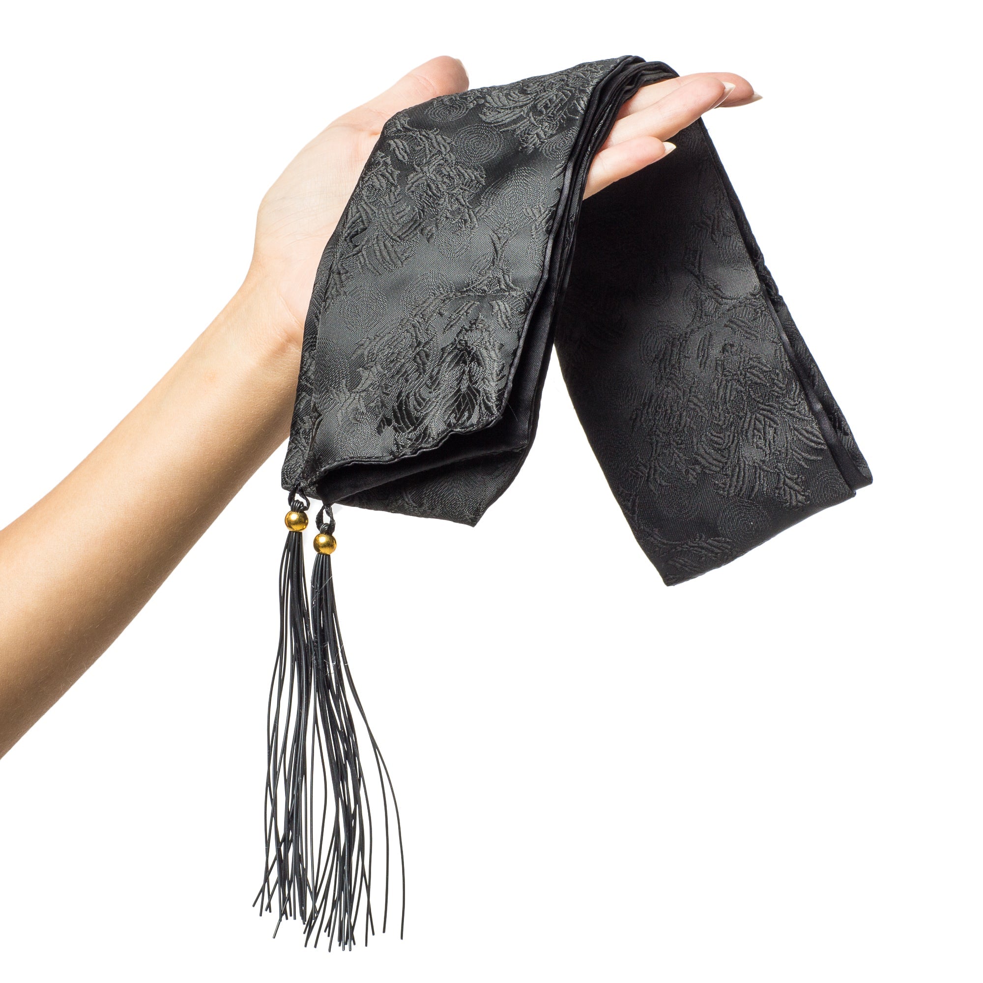 Blindfold with Sensations Tassels Erotic Accessory - Tophatter Daily Deals