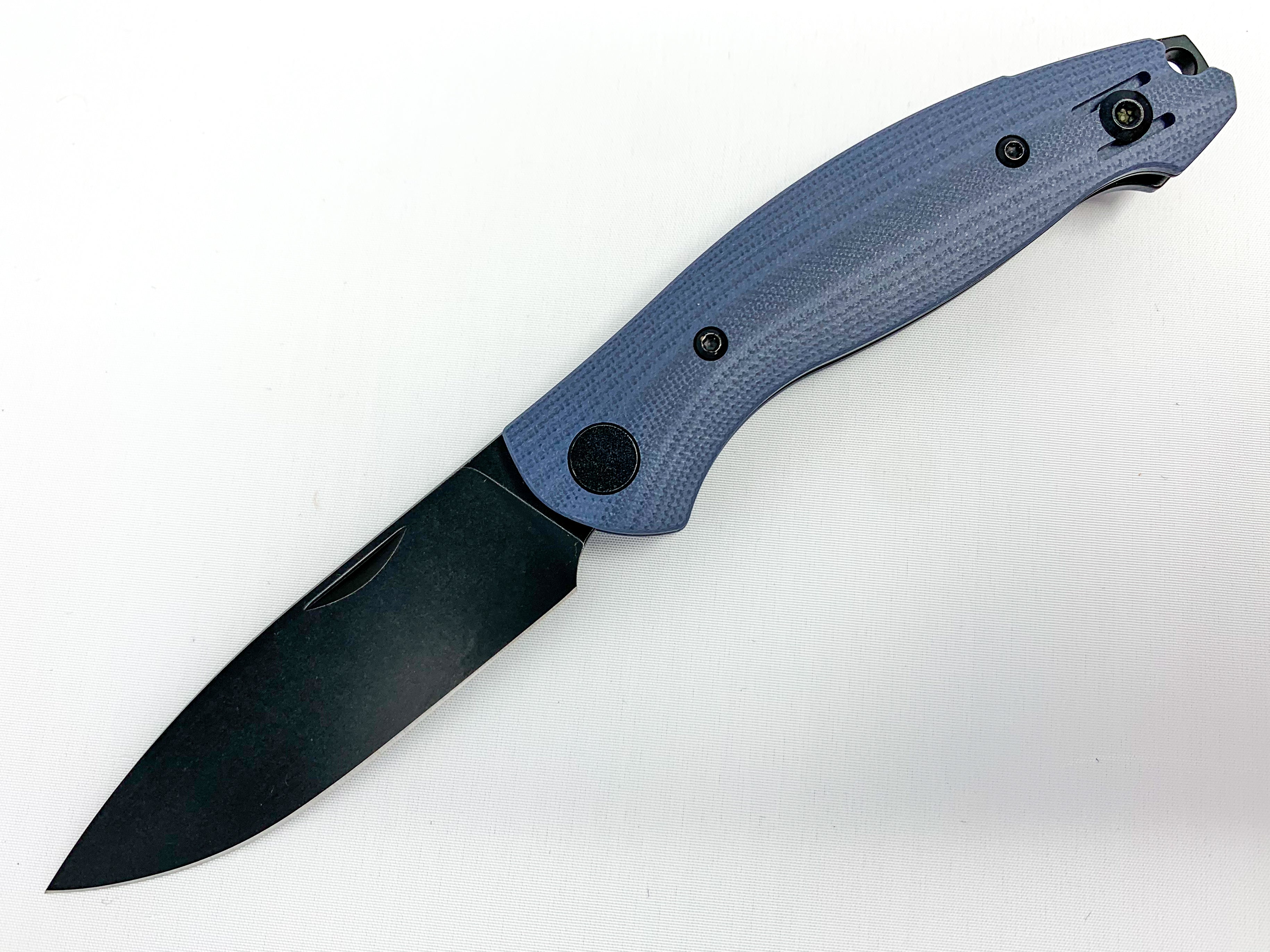 GiantMouse ACE Farley - Slip Joint - Blue G10 - PVD Blade Collectors - Tophatter Daily Deals