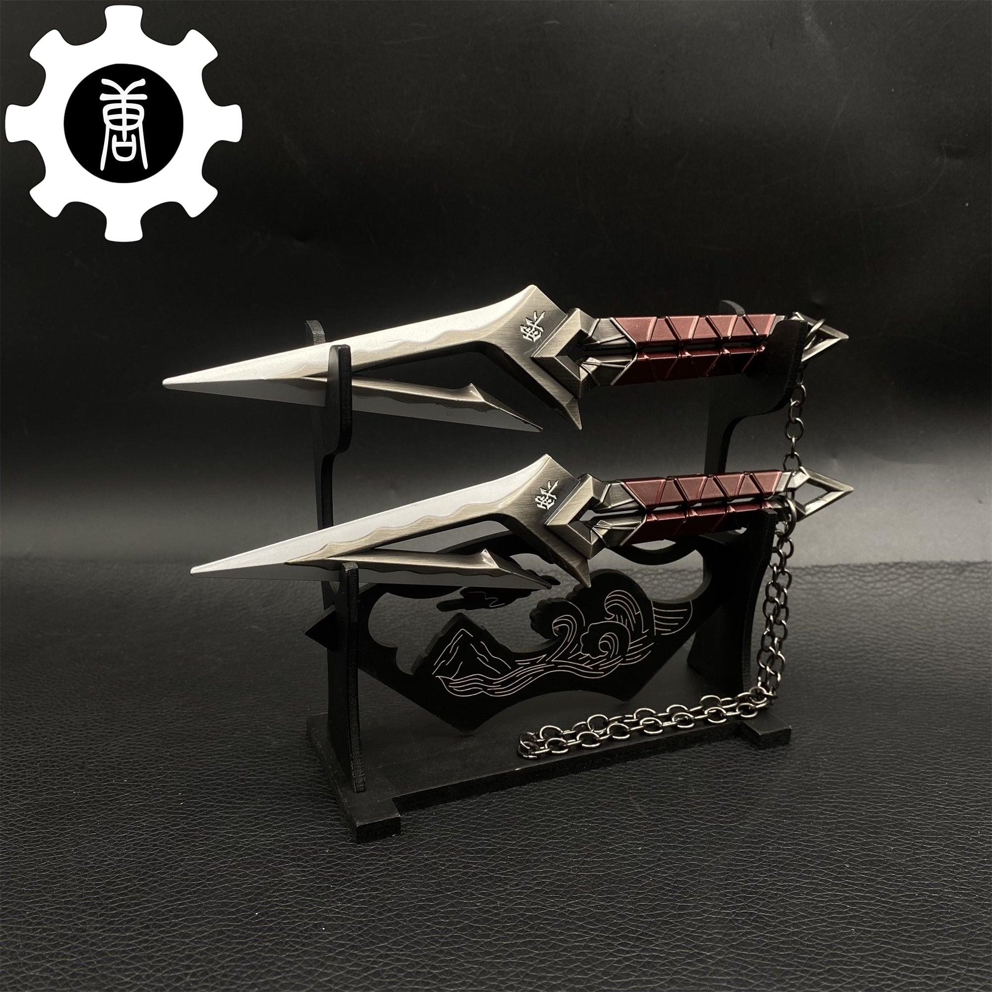 1/2 Scale Kuronami no Yaiba Mini Scale Replica 4 Colors Black & Stand - Tophatter Daily Deals