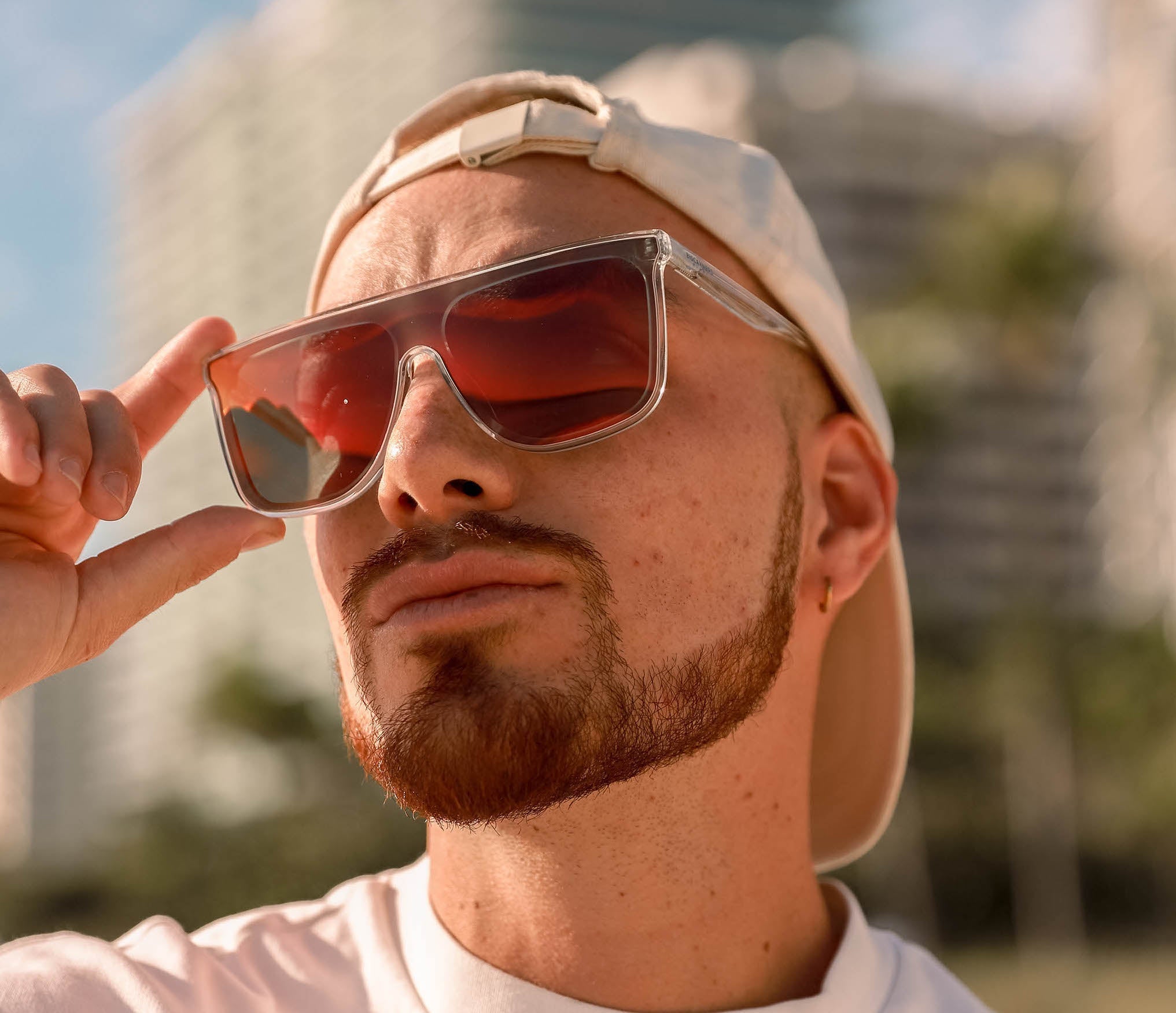 Biscayners Enid Crystal Men's Sunglasses Sunglasses - Tophatter Daily Deals