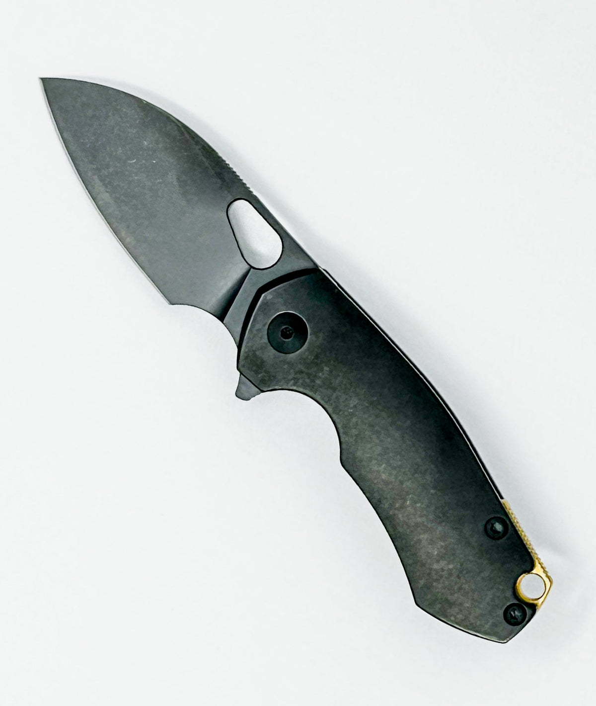 GiantMouse ACE Riv - Blackout - Titanium Handle - M390 Collectors - Tophatter Daily Deals