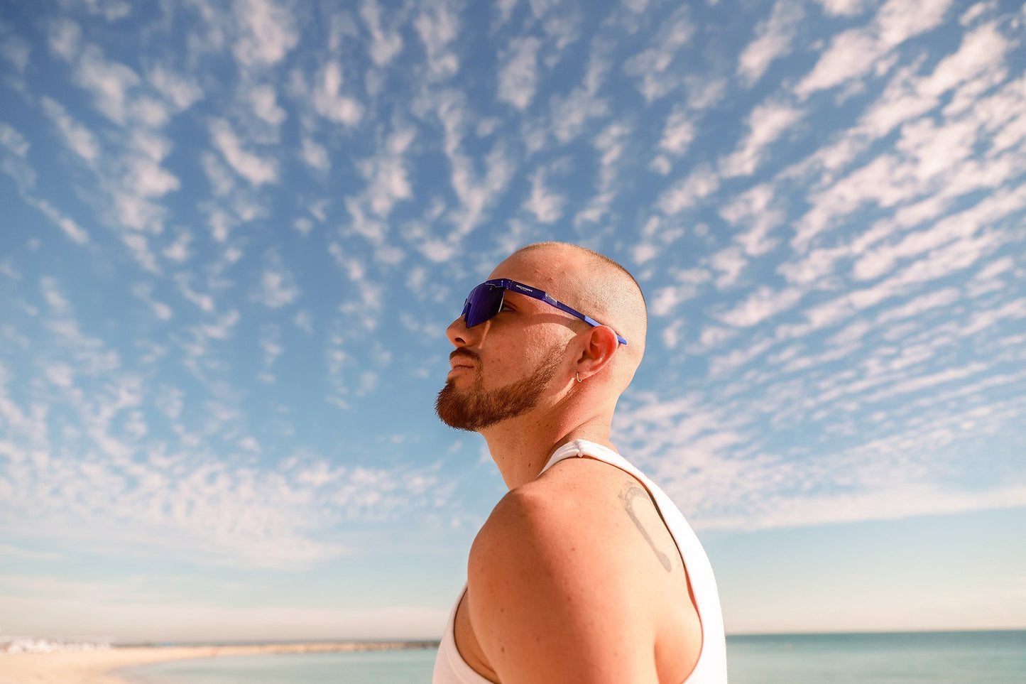 Biscayners Cypress Blue Men's Sunglasses Sunglasses - Tophatter Daily Deals