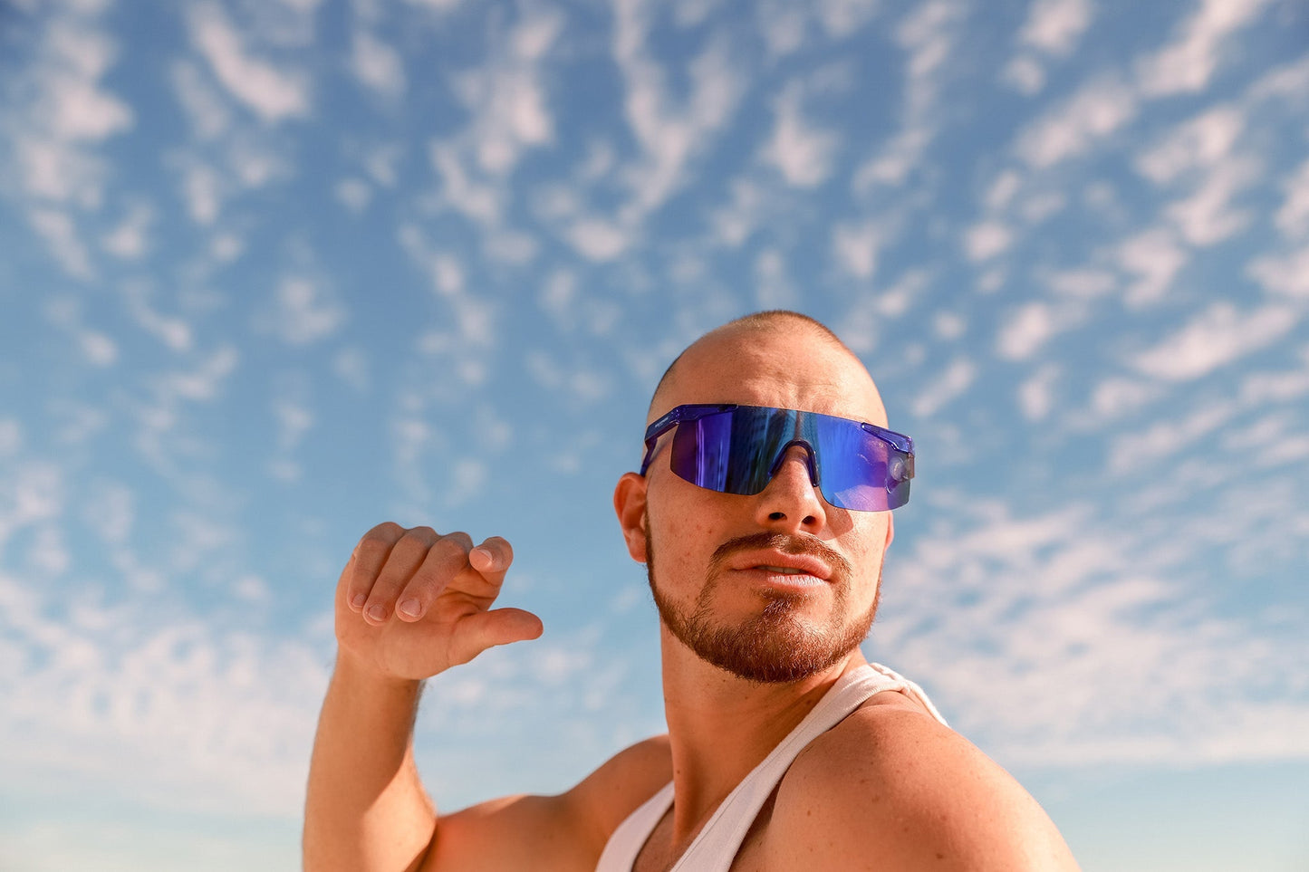 Biscayners Cypress Blue Men's Sunglasses Sunglasses - Tophatter Daily Deals