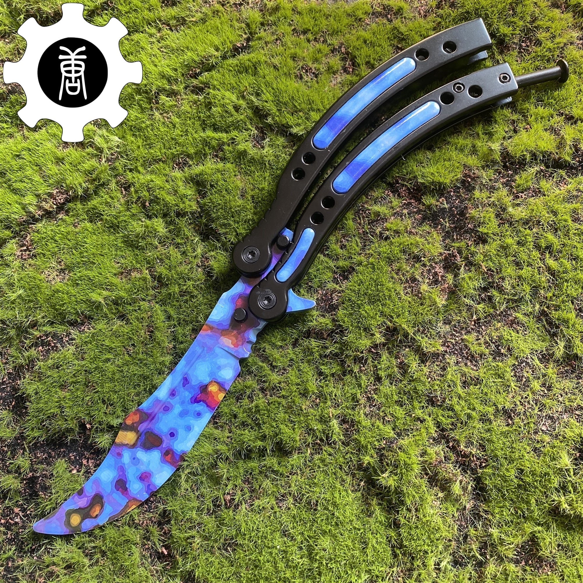 CS Butterfly Knife Balisong Trainers Blunt Blade Mystery Prize - Tophatter Daily Deals