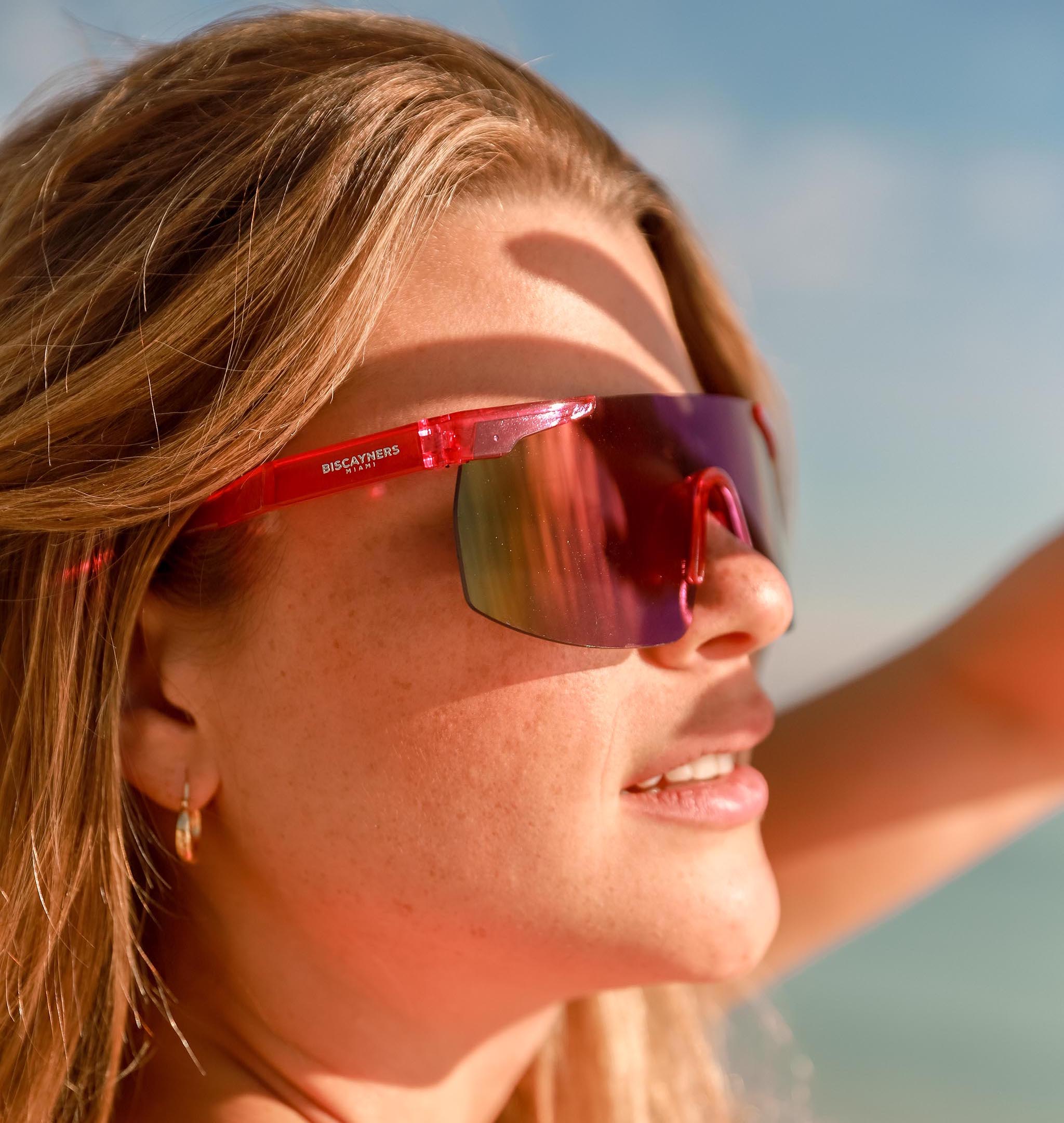 Biscayners Cypress Magenta Women's Sunglasses Sunglasses - Tophatter Daily Deals