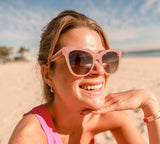 Biscayners Palm Pink Women's Sunglasses Sunglasses - Tophatter Daily Deals