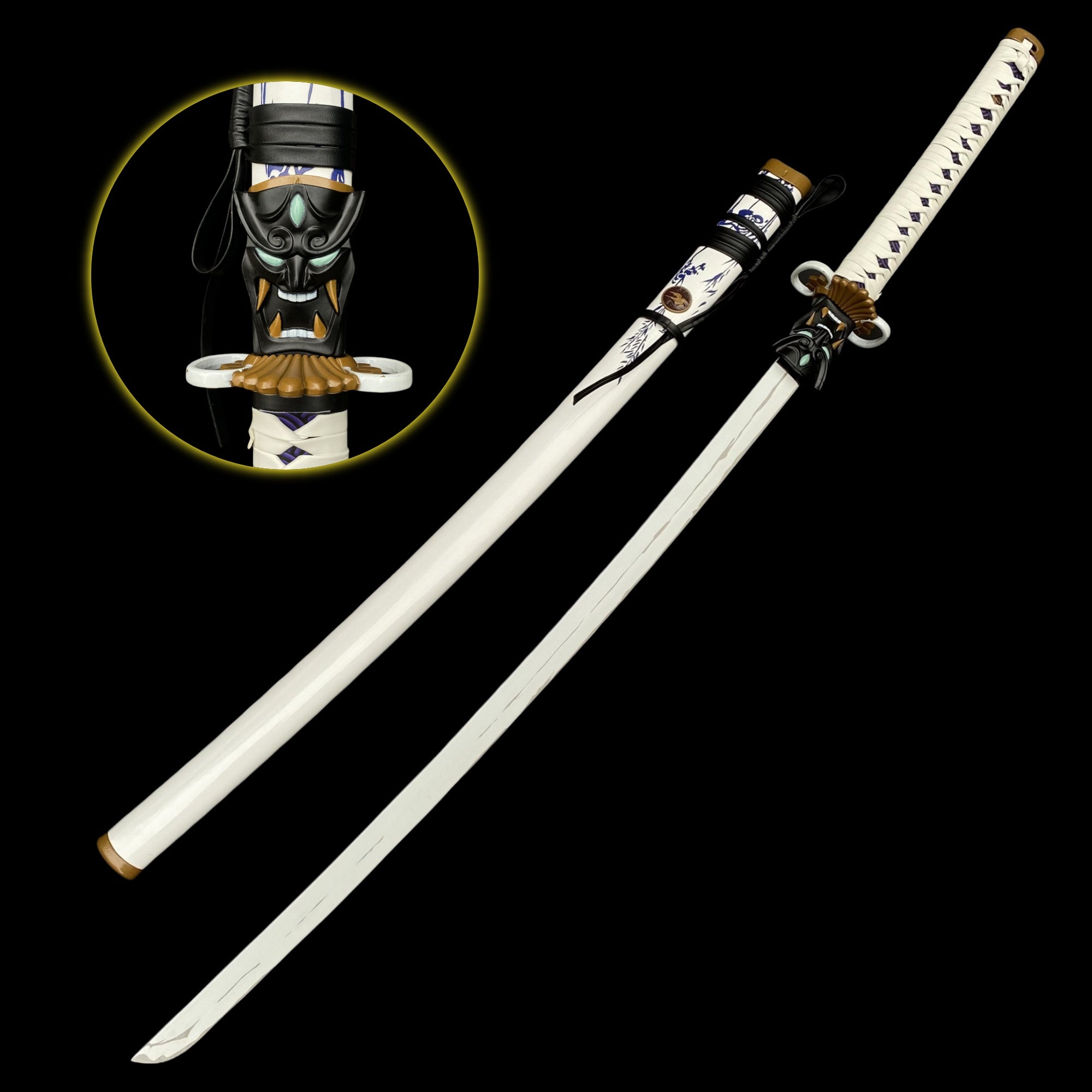 Life-size Onimaru Kunitsuna Katana Metal Replica For Cosplay Only Katana - Tophatter Daily Deals