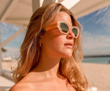 Biscayners Hampton Yellow Women's Sunglasses Sunglasses - Tophatter Daily Deals