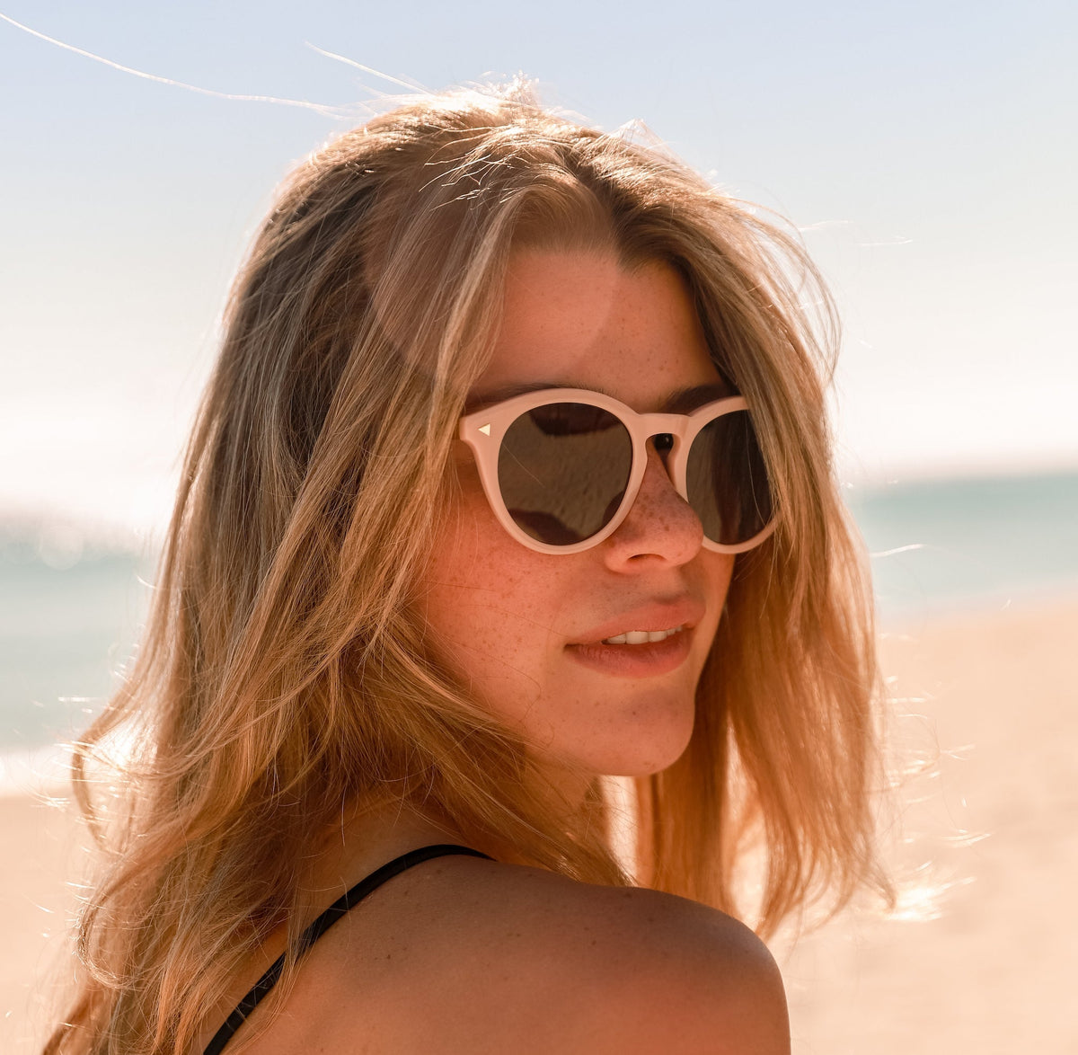Biscayners Sunrise Pink Women's Sunglasses Sunglasses - Tophatter Daily Deals