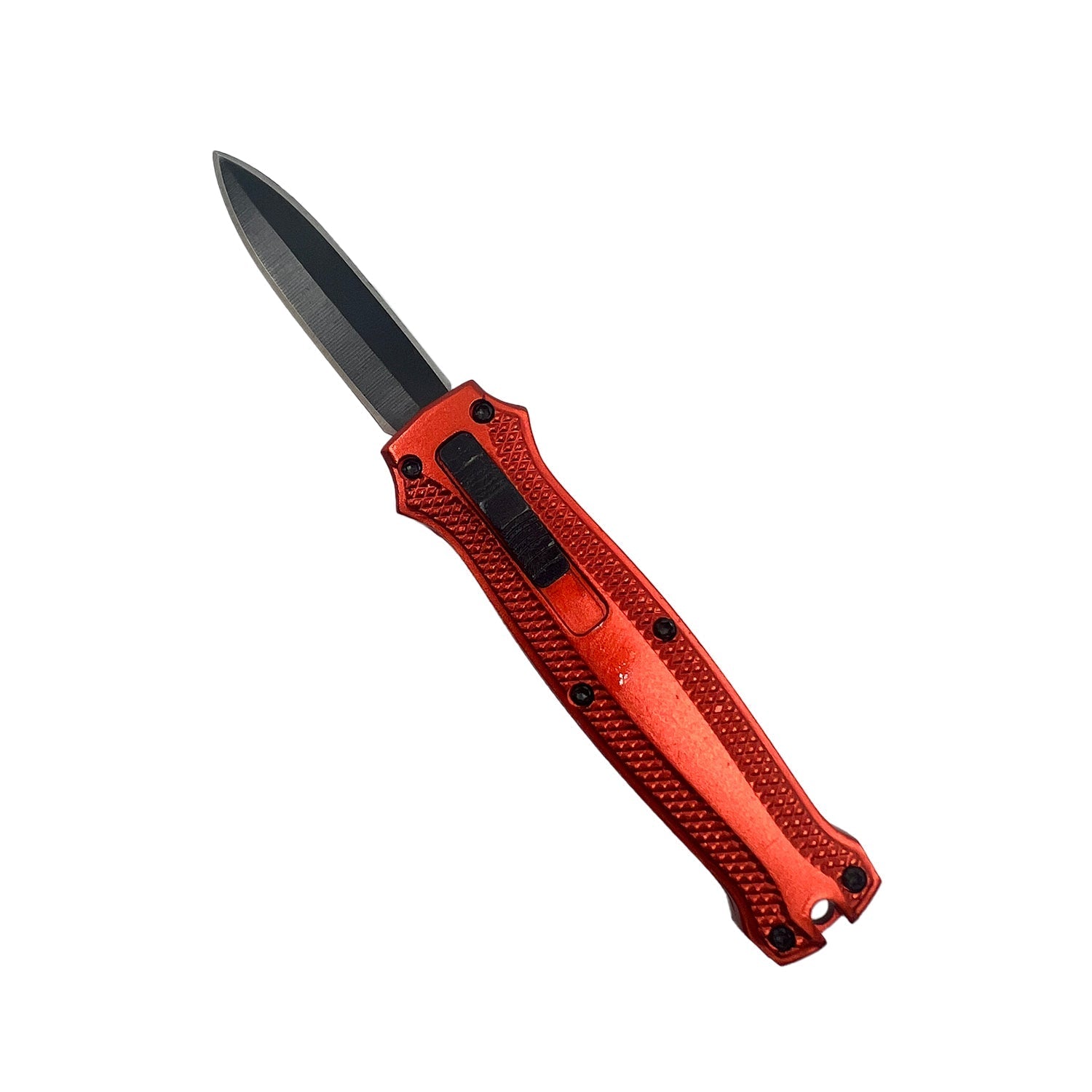 Mini Automatic OTF Keyring Knife Red Knife - Tophatter Daily Deals