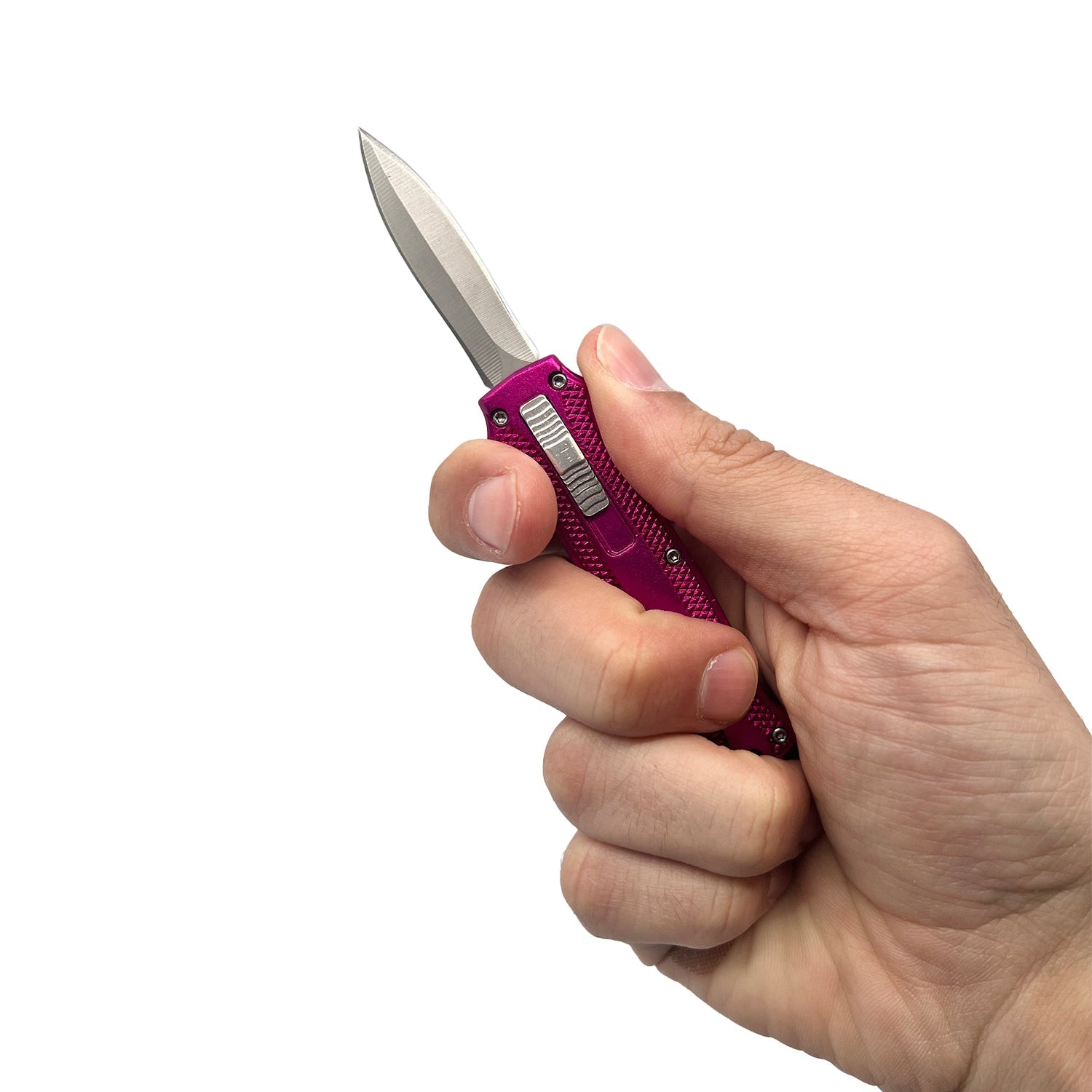 Mini Automatic OTF Keyring Knife Knife - Tophatter Daily Deals