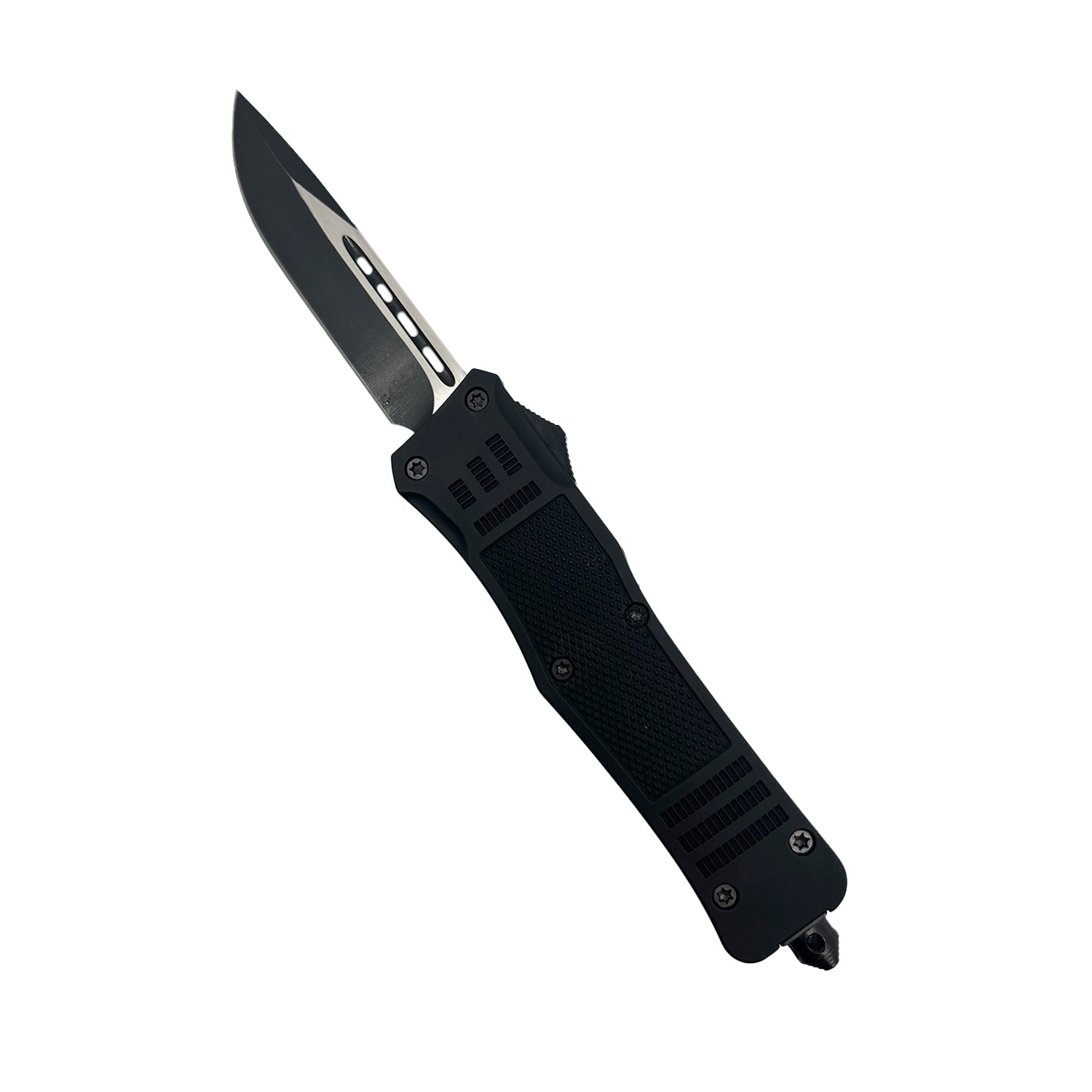 3.5" OTF Knife with Drop Point Blade Large Knife - Tophatter Daily Deals