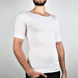 Slimming Body Shaper T-Shirt White Health & Wellness - Tophatter Daily Deals