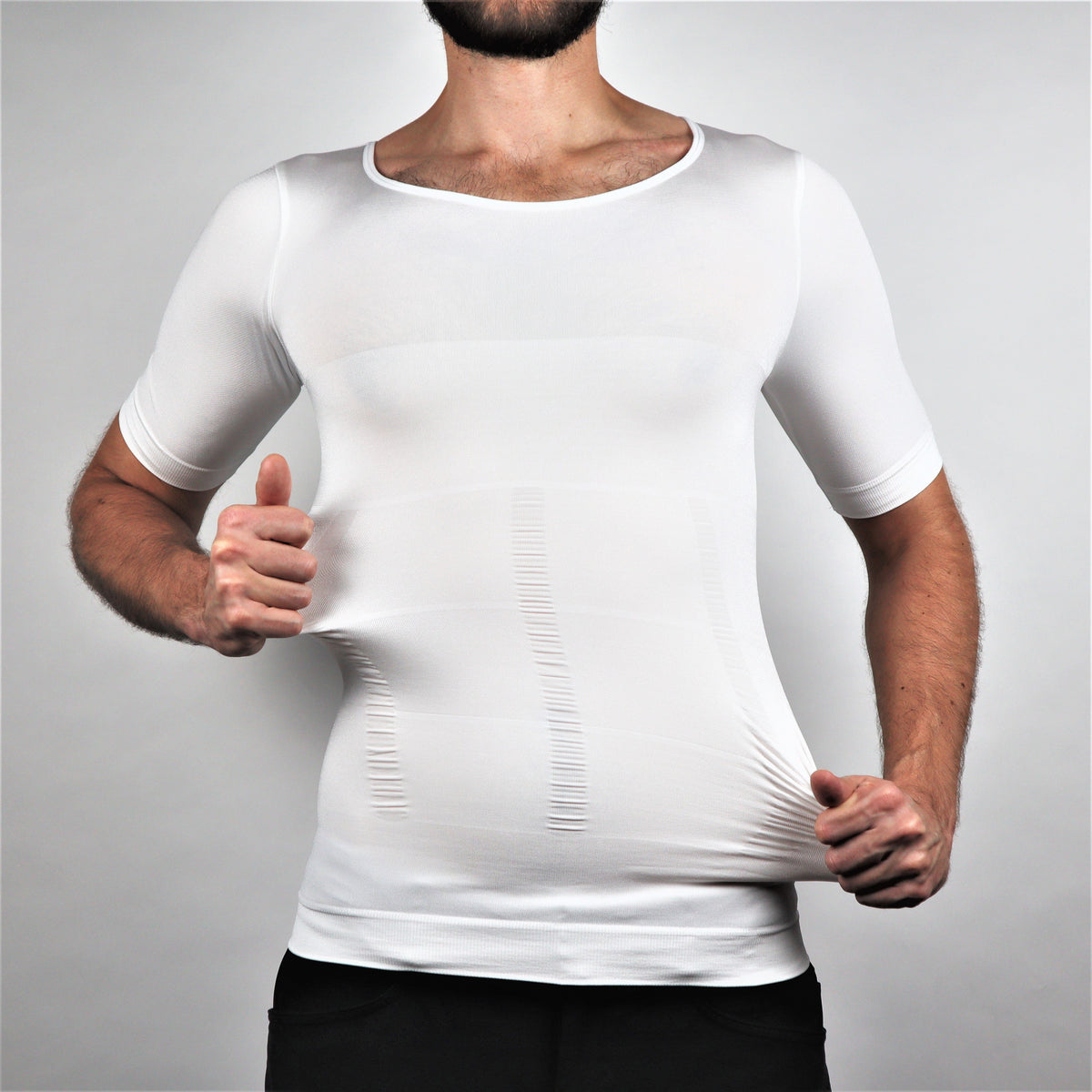 Slimming Body Shaper T-Shirt Health & Wellness - Tophatter Daily Deals