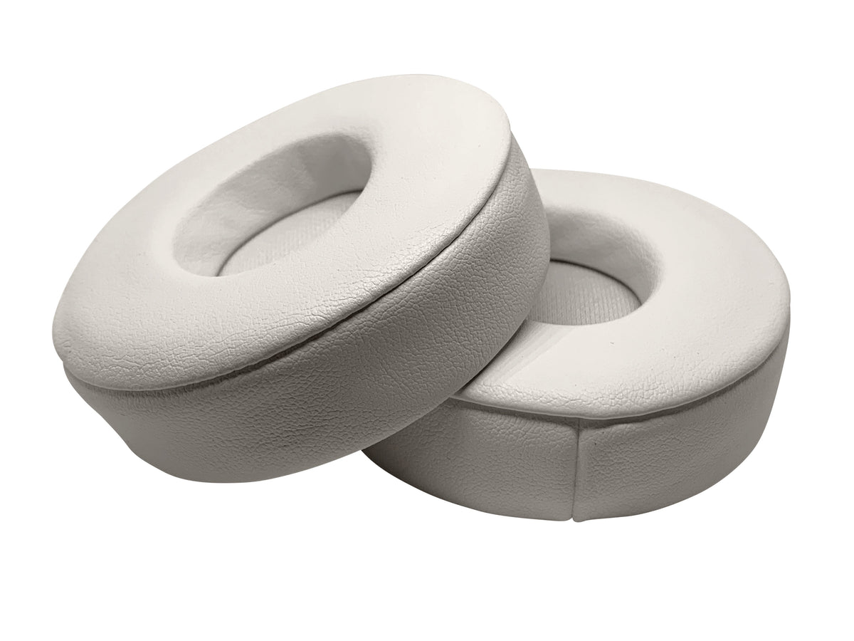 Replacement Ear Pads Cushions for Beats SOLO PRO 2019 Wireless Headphones Parts | MRJ62LL/A | A1881 2019 Model Ivory Audio Accessories - Tophatter Daily Deals