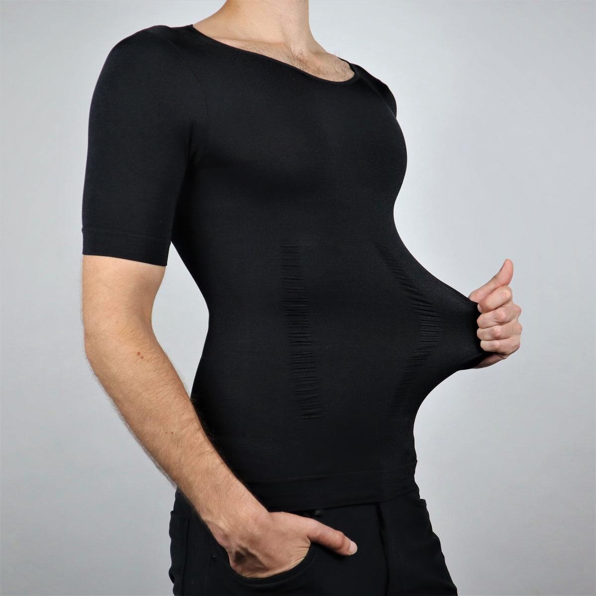 Slimming Body Shaper T-Shirt Health & Wellness - Tophatter Daily Deals