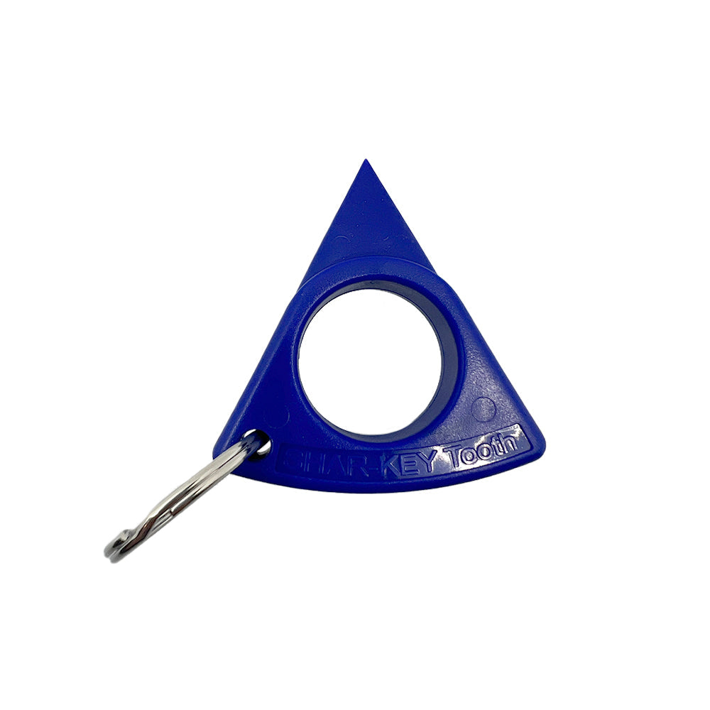 Streetwise Shar-Key Tooth Blue Keychain - Tophatter Daily Deals