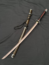 Life-Size Damascus Steel Gracious Gift of Tears Katana - Tophatter Daily Deals