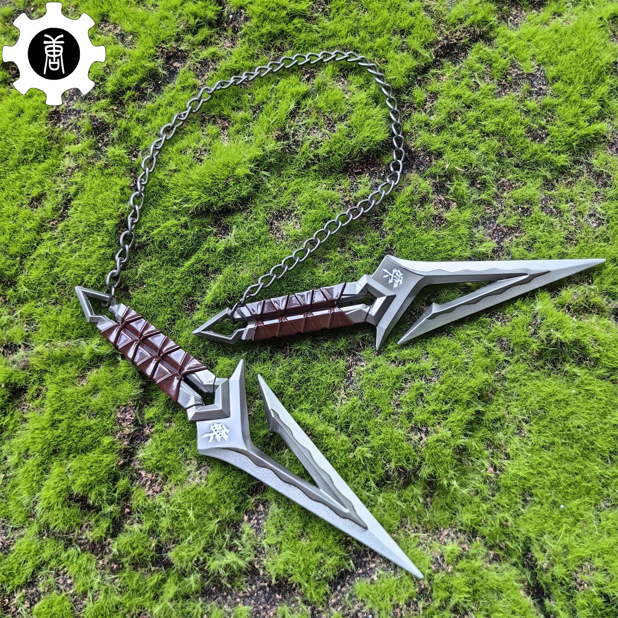 Metal Kuronami No Yaiba Melee Props A Pair USA Stock - Tophatter Daily Deals