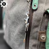 Metal Tilde Operator Gun Tiny Keychain Pendant - Tophatter Daily Deals