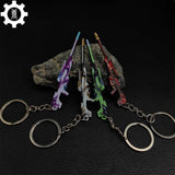 Metal Tilde Operator Gun Tiny Keychain Pendant - Tophatter Daily Deals