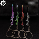Metal Tilde Operator Gun Tiny Keychain Pendant - Tophatter Daily Deals